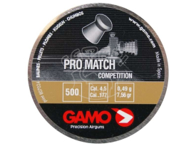 Пневматические пули Gamo Pro Match k .177 500 шт купить